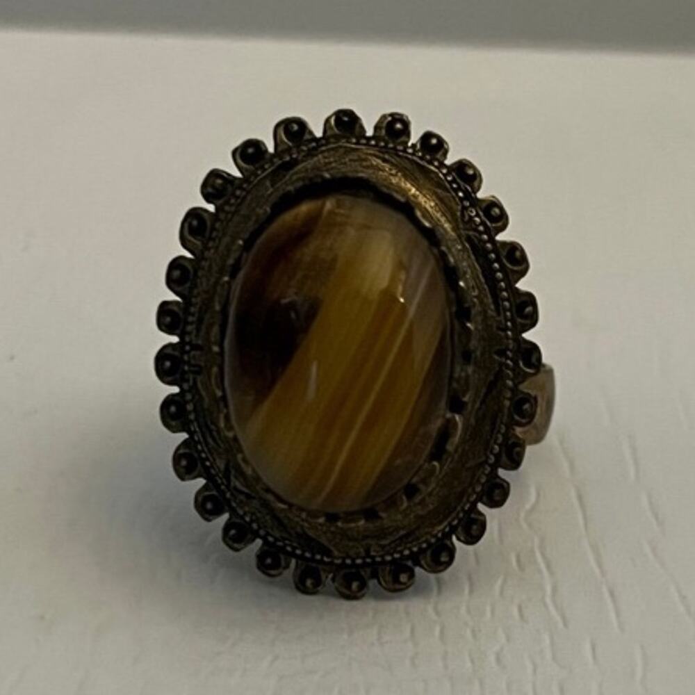 Adjustable Stone Ring